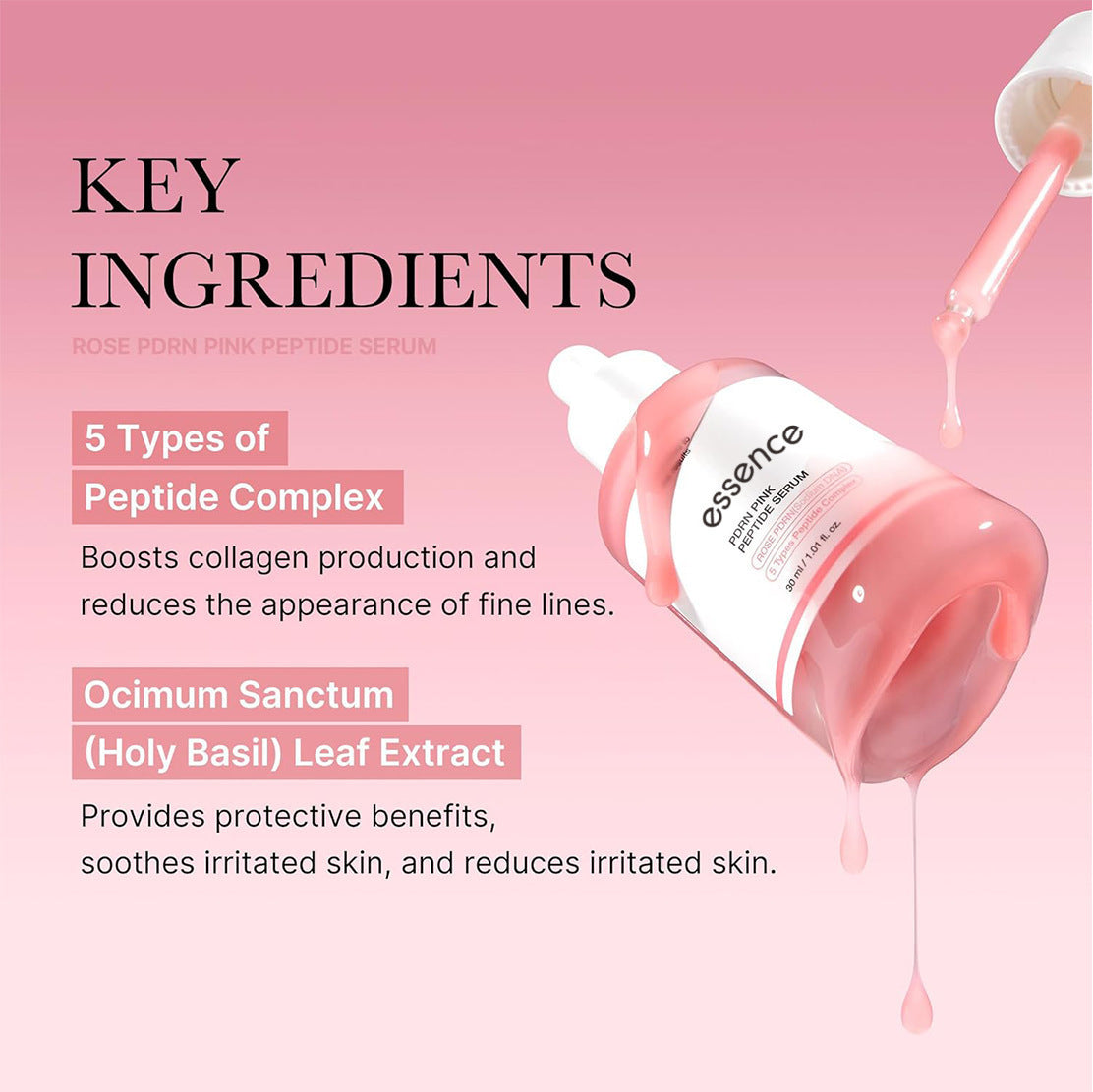 Facial essence skin care
